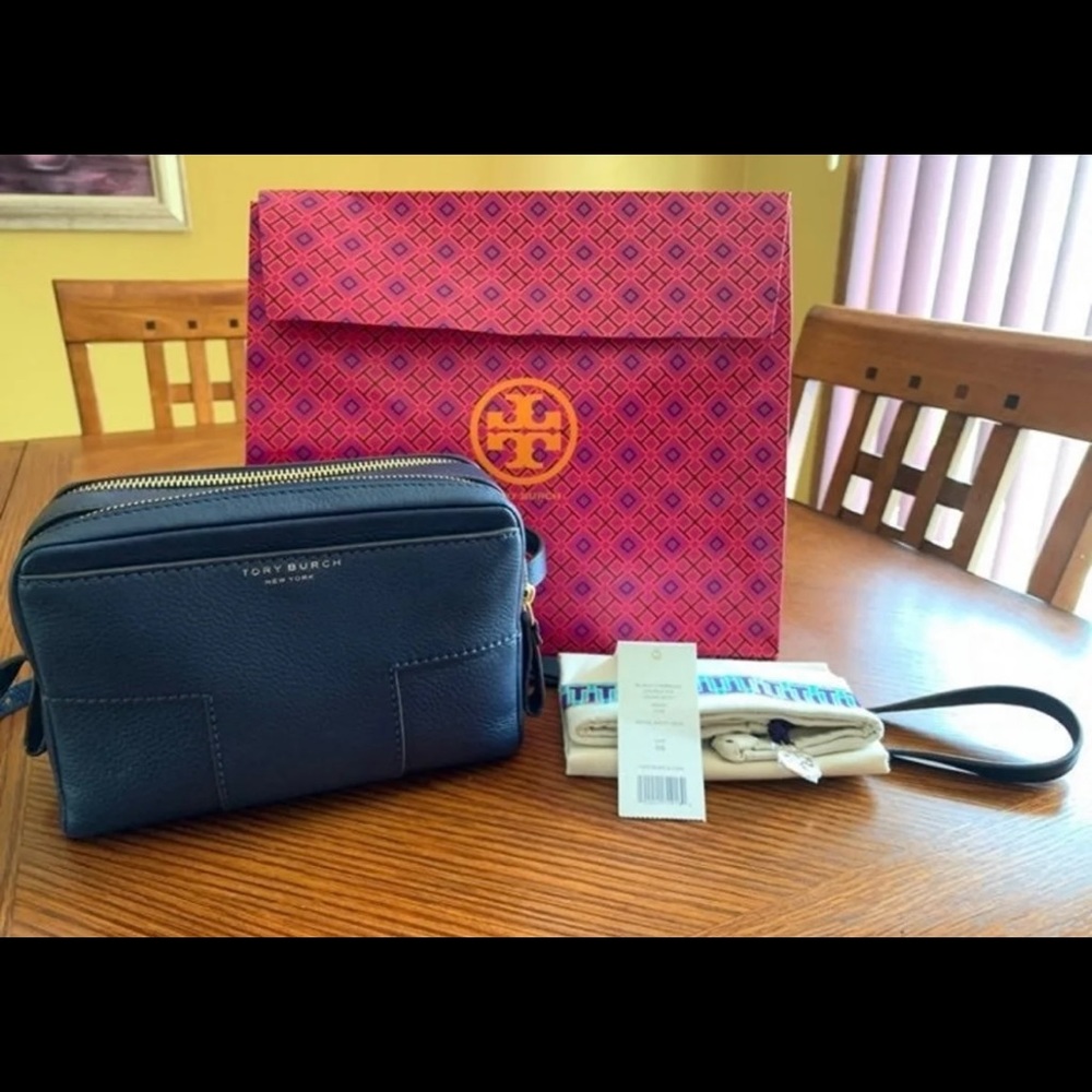 Block-T Double Zip Crossbody
